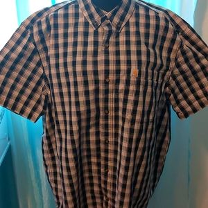 Carhartt Relaxed Fit Men's XL Button Down Shirt
